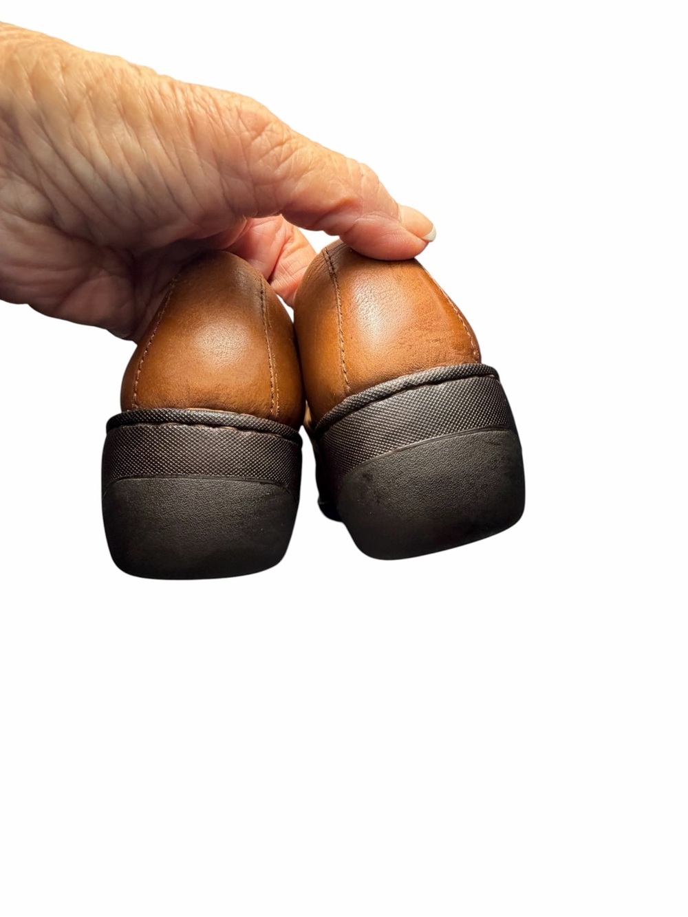 B.O.C Born Toby Duo Brown Leather Slip-On Loafers Womens 9.5 - Picture 11 of 15
